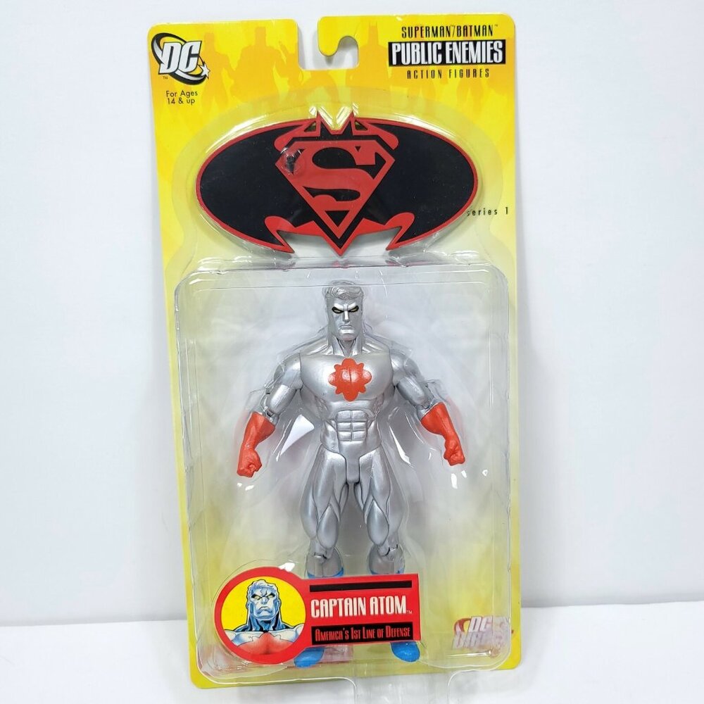 Captain Atom DC Direct Superman Batman Public Enemies 6.5" Action Figure 2005